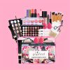 POPFEEL Beginner Makeup Kit, Complete Cosmetic Set with Brushes and Bag, Mixed Color System, Paste Form, Professional Beauty Tools for Makeup Application