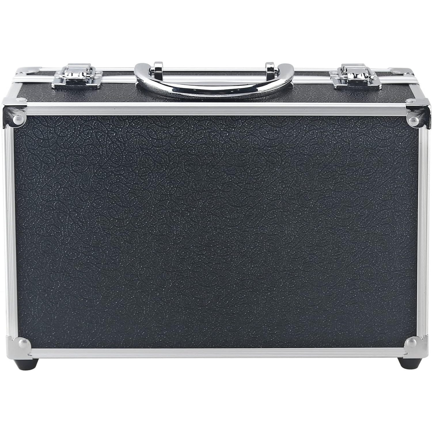 UK LOCAL SELLER - 76pcs Makeup Cosmetic Kit with Aluminium Vanity Case - Eyeshadows, Lipsticks, Nail Essentials & Brushes - Perfect Starter Kit for Teens, Gifts, or On-the-Go Glam Travel Friendly | Sent and Fulfilled from UK Warehouse and Delivered on a Tracked 48 UK Postal Service - Image 9