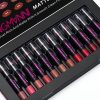 12pcs Matte Velvet Lipstick Set