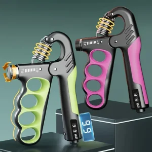 11-330 Lbs Hand Grip Strength Booster Resistance Finger Enhancer Trainer Adjustable Exercise Strengthening Finger Pinch Expander