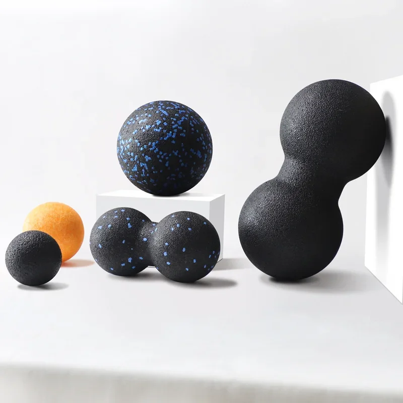 Fitness Ball High Density EPP Peanut Massage Ball Lightweight Back/Neck/Foot Mobility Ball Deep Tissue Myofascial Release - Image 2