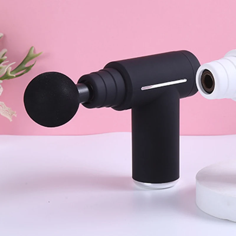 Professional Level Muscle Massage Gun Relaxation Intelligent Exercise Fitness Massager Cold And Hot Compress Fascia Gun 6 Heads - Image 2