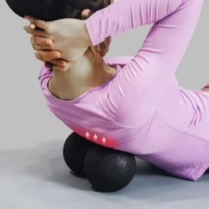 Peanut Balls Body Massage Fascia Balls Yoga Foam Blocks Ideal for Sports Fitness and Pain Relief Fitness Massage Relaxation Tool