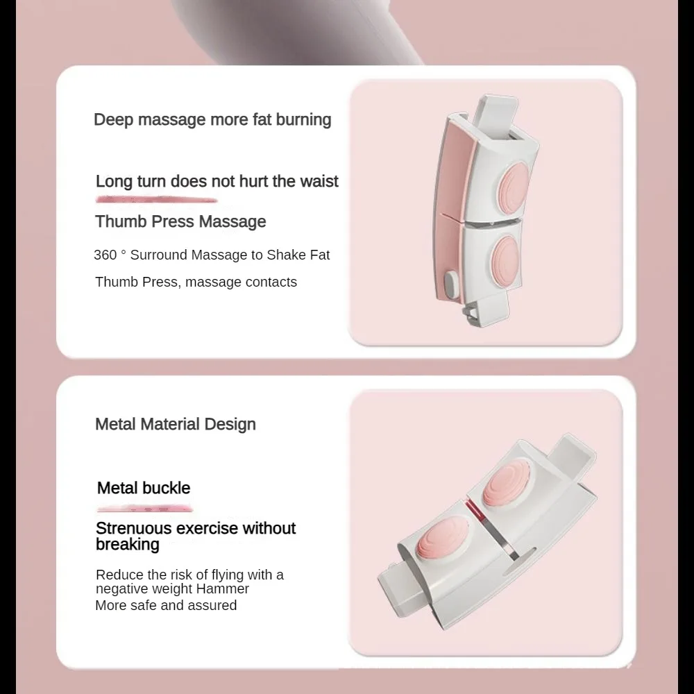 Intelligent Hoola Hoop Equipment Fitness Slim Tummy Concealment Exercise Equipment Weight Loss Fat Burning Exercise Sport Hoops - Image 5