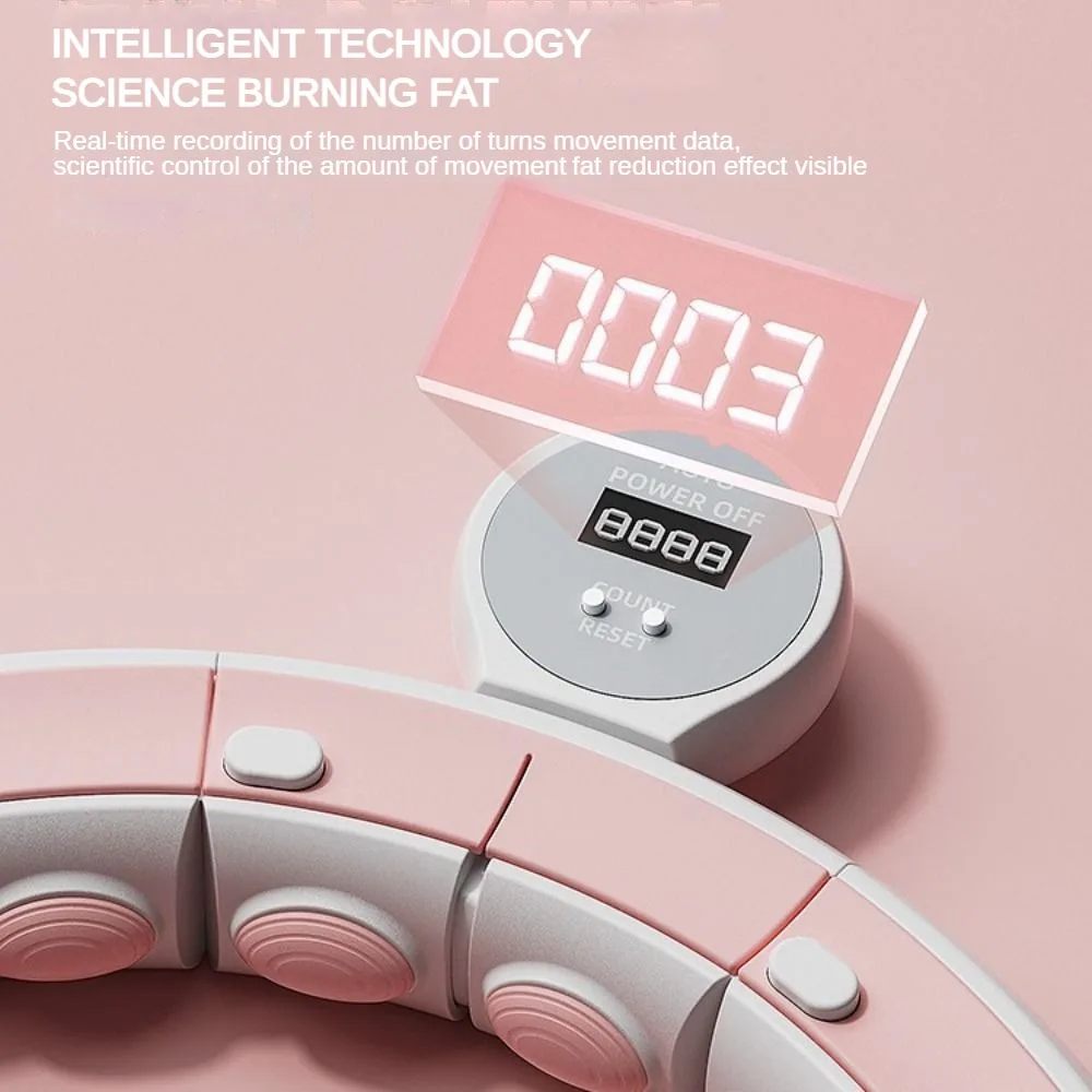 Intelligent Hoola Hoop Equipment Fitness Slim Tummy Concealment Exercise Equipment Weight Loss Fat Burning Exercise Sport Hoops - Image 2