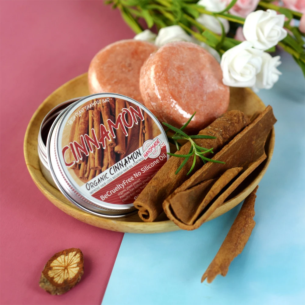 Hair Darkening shampoo ginger Solid Repair Shampoo Soap Natural Organic Conditioner Strong Roots Soap Hair Bar Hair Care - Image 5