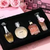 Brand Gift Box 4Pcs Set Perfume Women Parfum Femme 100ml Fresh Natural Floral Scent Spray Feminino Perfumes De Mujer Originales