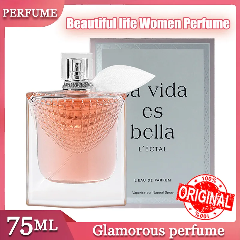 New Perfumes Original 75ml Women Perfume True Love Rose Fragrance Lasting Perfume Fresh Natural Romantic Temperament Perfume
