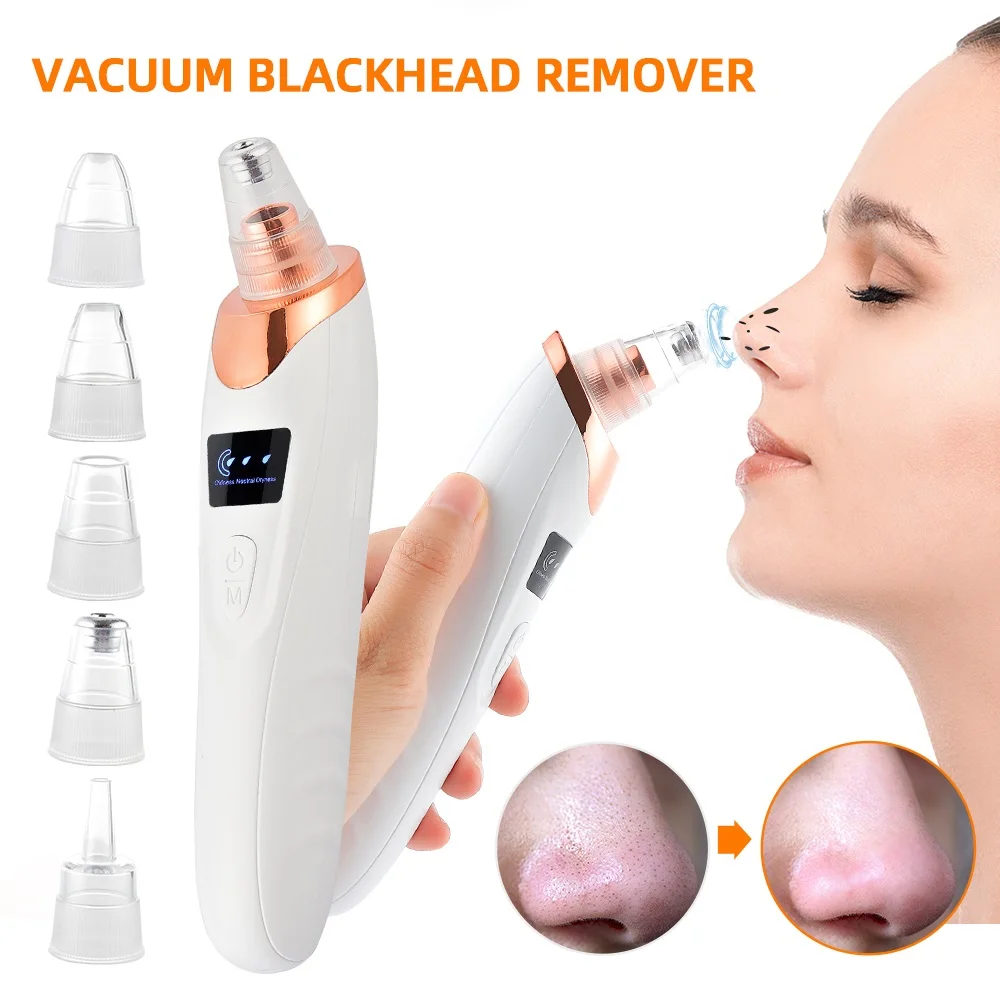 Vacuum Nose Blackhead Remover Face Cleansing Beauty Machine Facial Suction Cleaner Pimple Dead Skin Remover Extractor Skin Care - Image 2
