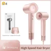 High-Speed Electric Hair Dryer Machine1600W Adjustable Temperature Professional Low Noise Fast Drying Anion Hair Care Blow Dryer