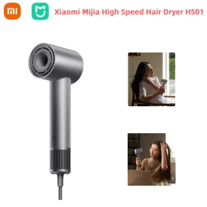 XIAOMI High Speed Hair Dryer H501 Negative Ion Hair Care 110000 Rpm Dry 220V CN Version (With EU Adapter) 62m/s wind speed