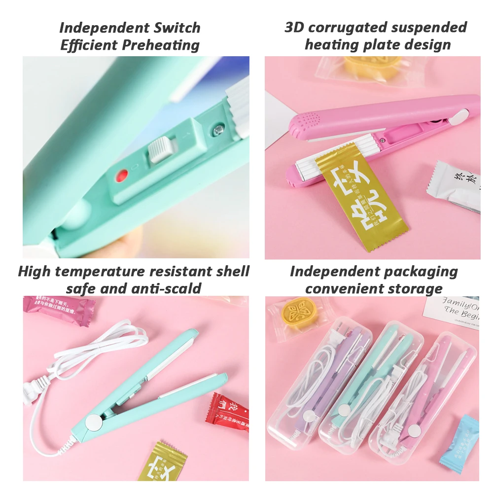 2024 Best Sell Mini Hair Curler Fluffy Splint Flat Iron Curling Corrugated Plate Pro Electric Hair Crimper For All Hair Lengths - Image 3